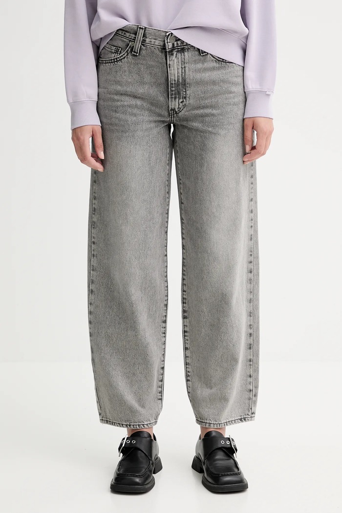 Levi's jeansy BAGGY DAD szary A3494.0076