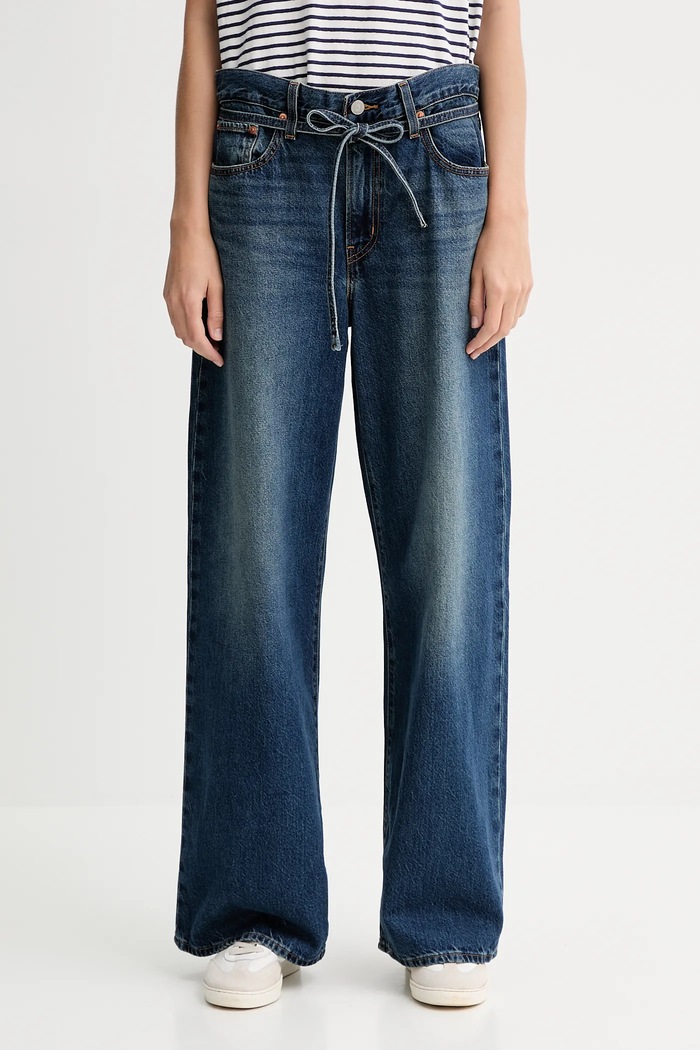 Levi's jeansy XL STRAIGHT granatowy A8701.0030