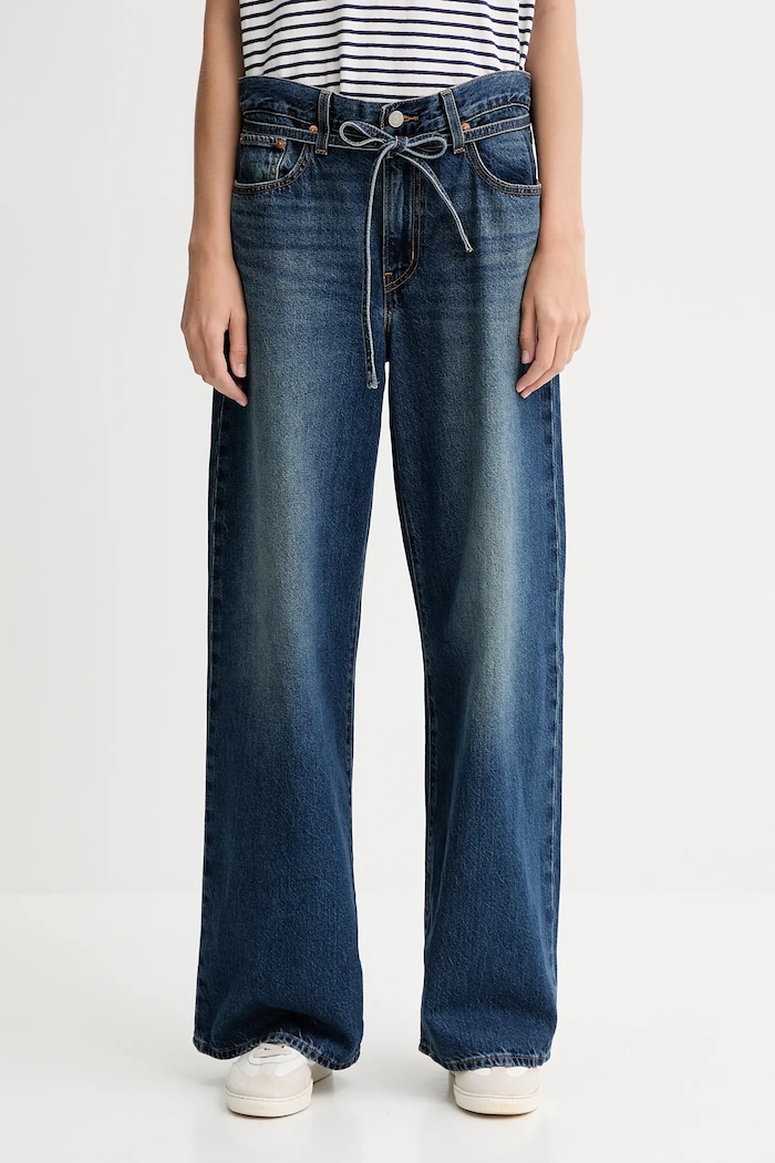 Levi's jeansy XL STRAIGHT granatowy A8701.0030