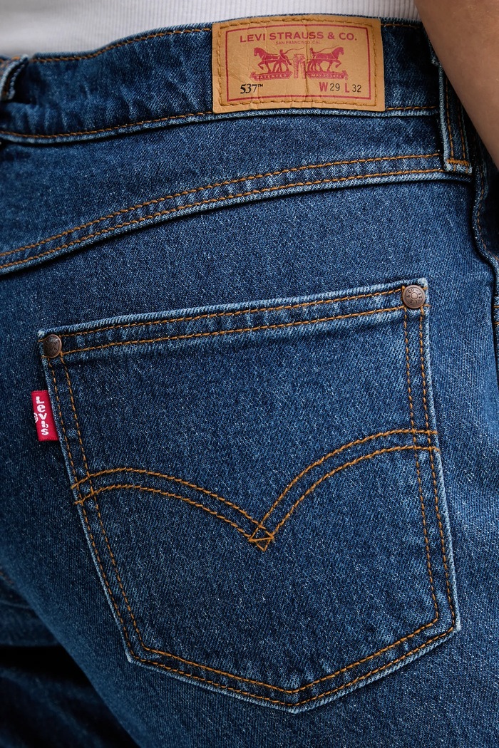 Kavbojke Levi's 537™ WESTERN BOOTCUT modra 000XI.0021