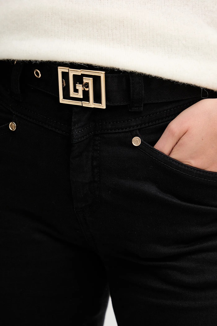 Gaudi jeans negru 521BD25005