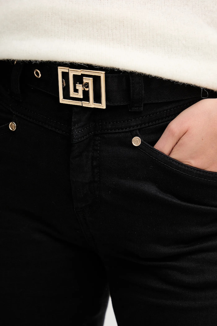 Gaudi jeans negru 521BD25005