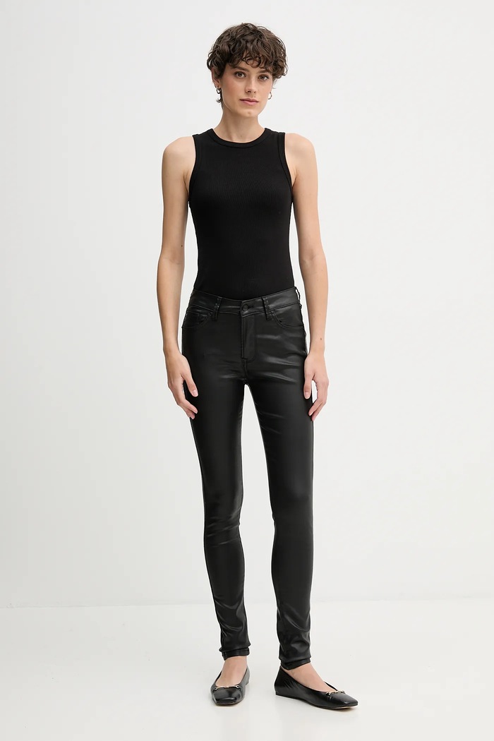 Hlače Pepe Jeans PL20472889OA črna AW25