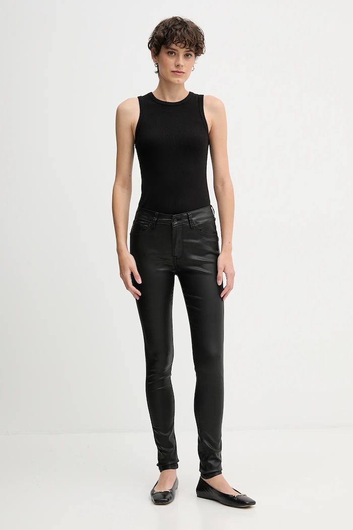 Hlače Pepe Jeans PL20472889OA črna AW25