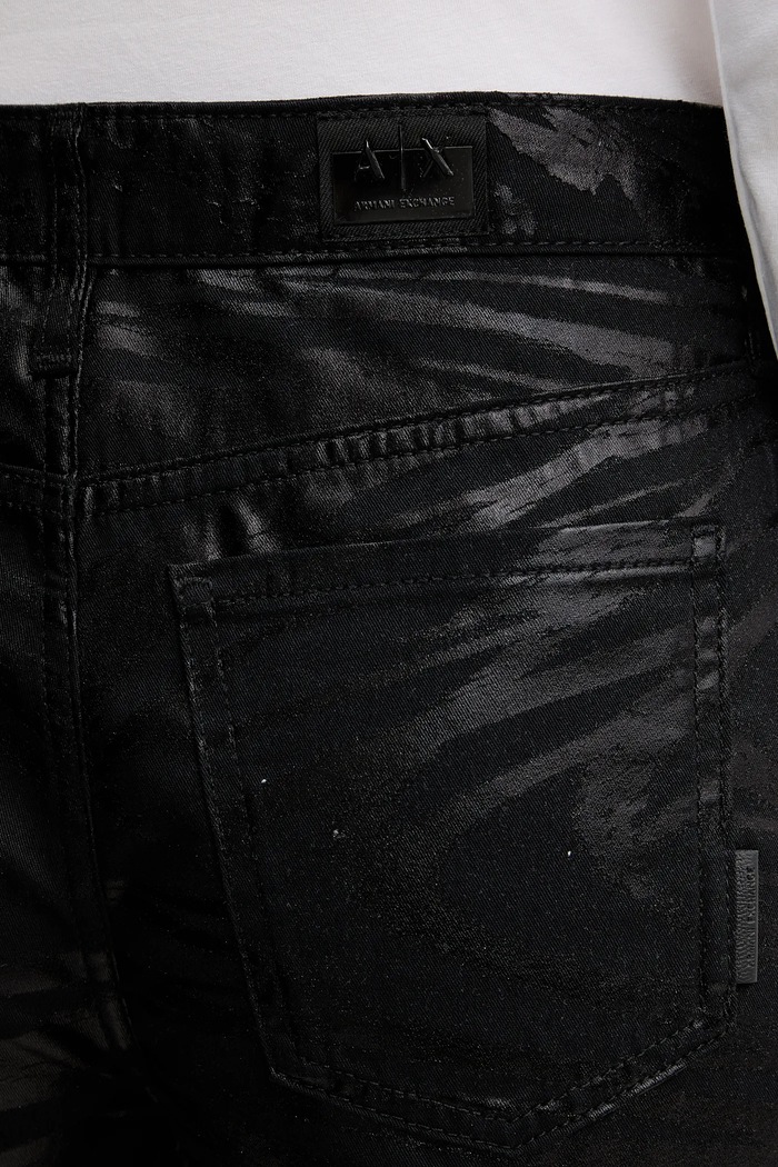 Armani Exchange jeans negru XW000056.AF16193