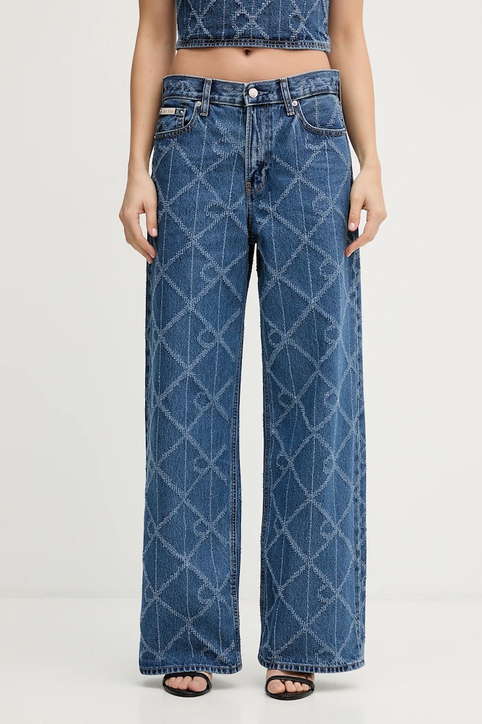 Calvin Klein Jeans jeans Planet friendly albastru LV047D709G