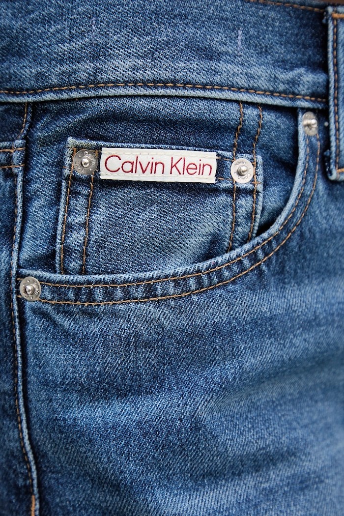 Kavbojke Calvin Klein Jeans LV047D716G modra