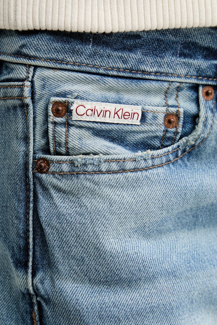 Τζιν παντελόνι Calvin Klein Jeans μπλε LV047B918G