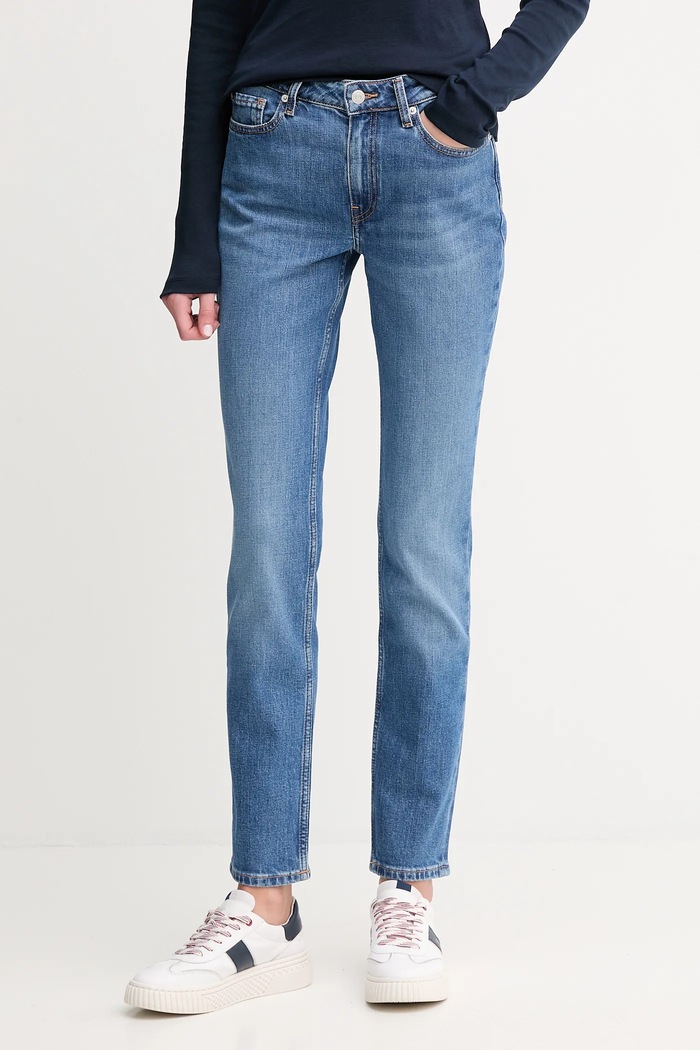 Дънки Tommy Hilfiger Planet friendly син WW0WW46721