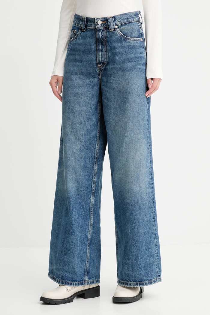 Τζιν παντελόνι Tommy Hilfiger Planet friendly σκούρο μπλε WW0WW46731