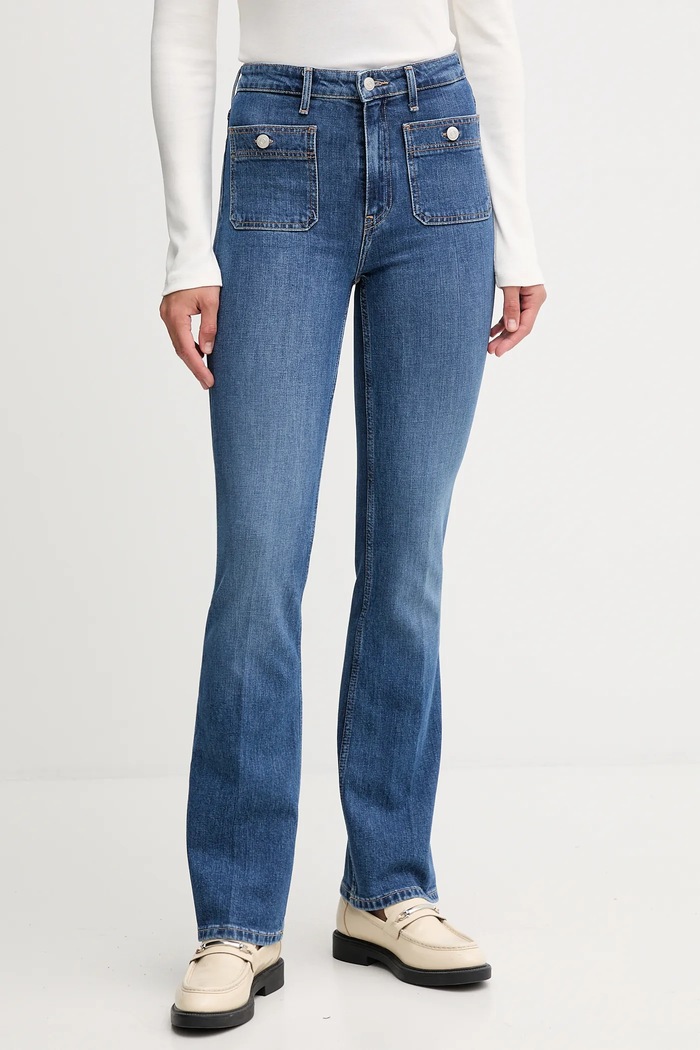 Rifle Tommy Hilfiger Planet friendly modrá WW0WW48255