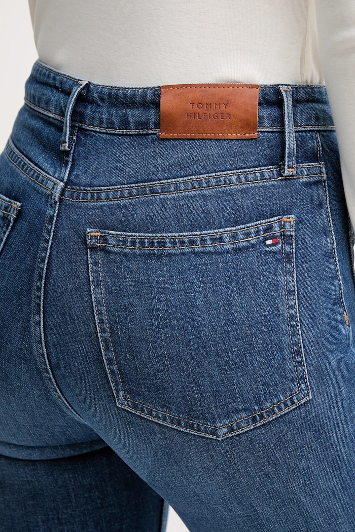Rifle Tommy Hilfiger modrá WW0WW48255
