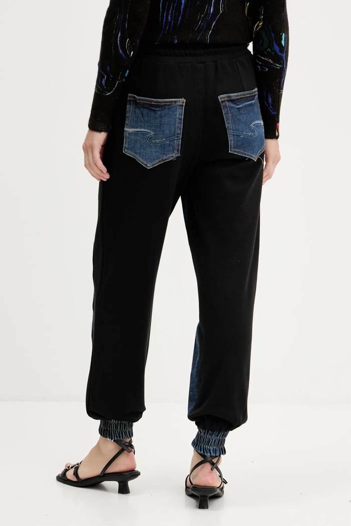 Oblečenie Tepláky Desigual KIMY 25WWDD08 tmavomodrá