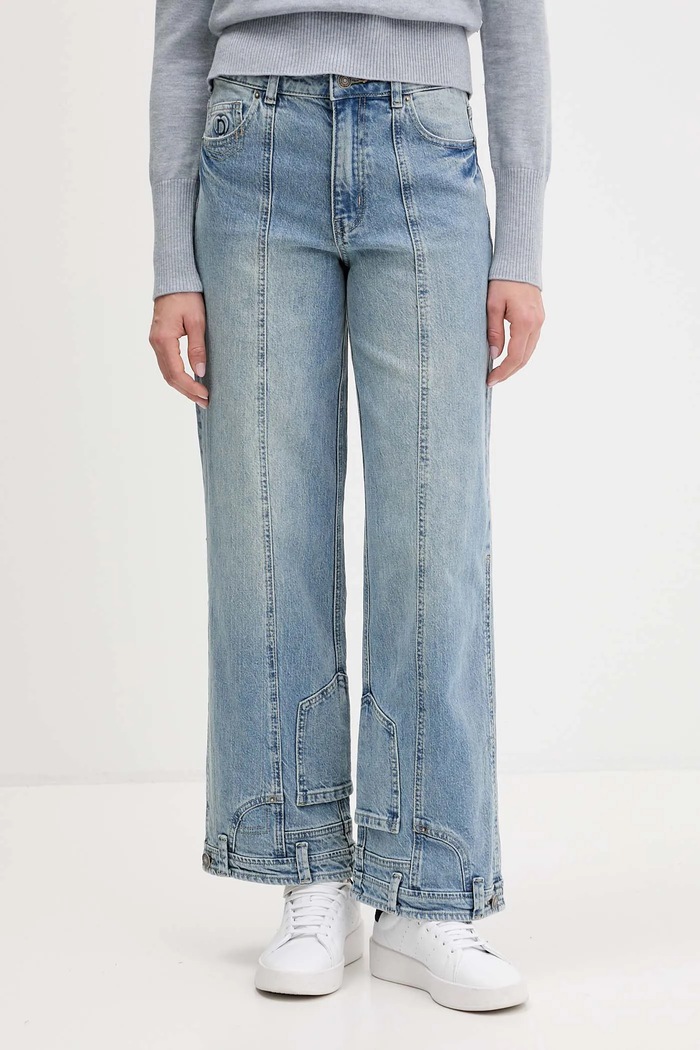 Desigual jeans POCKETS albastru 25WWDD13