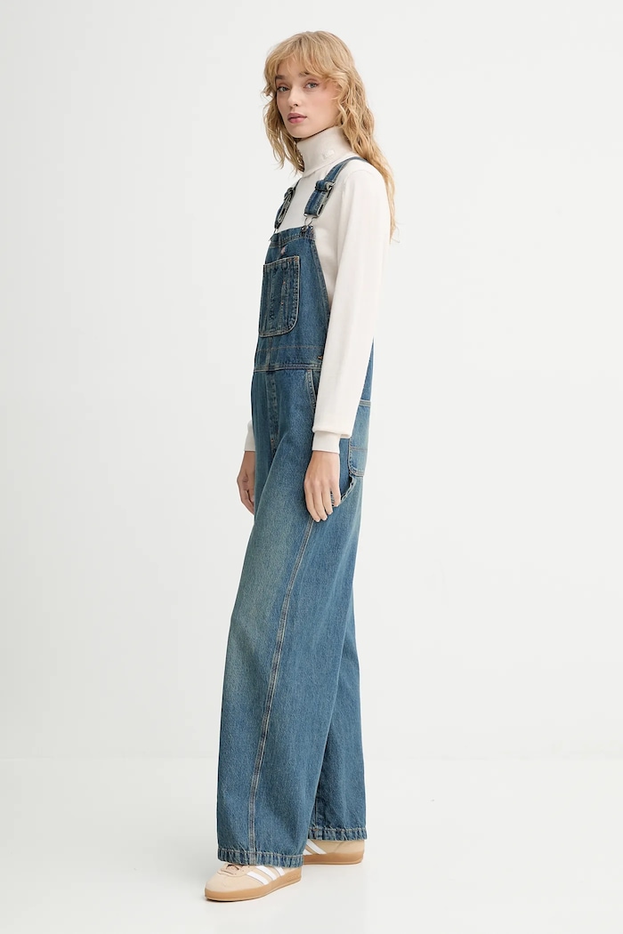 Dickies ogrodniczki jeansowe DK0A87N7 niebieski AW25