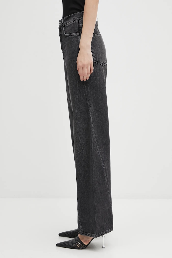 Anine Bing jeansy brie A.06.11246 czarny AW25