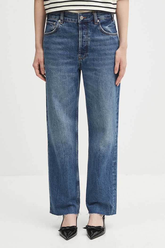 Anine Bing jeans gavin jean high bleumarin A.06.11188
