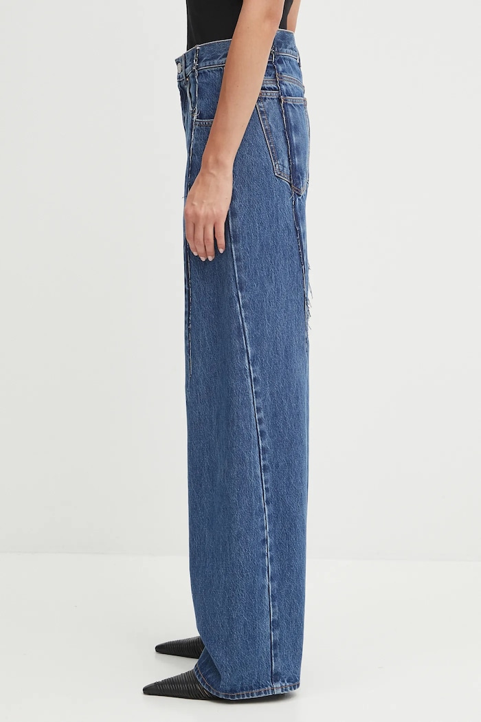 Džíny VETEMENTS Cut Reconstructed UH76DP460MB3 modrá AW25