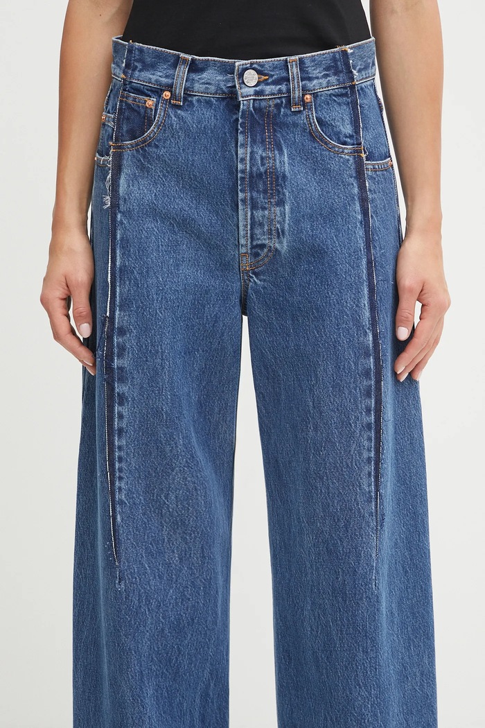 Džíny VETEMENTS Cut Reconstructed modrá UH76DP460MB3