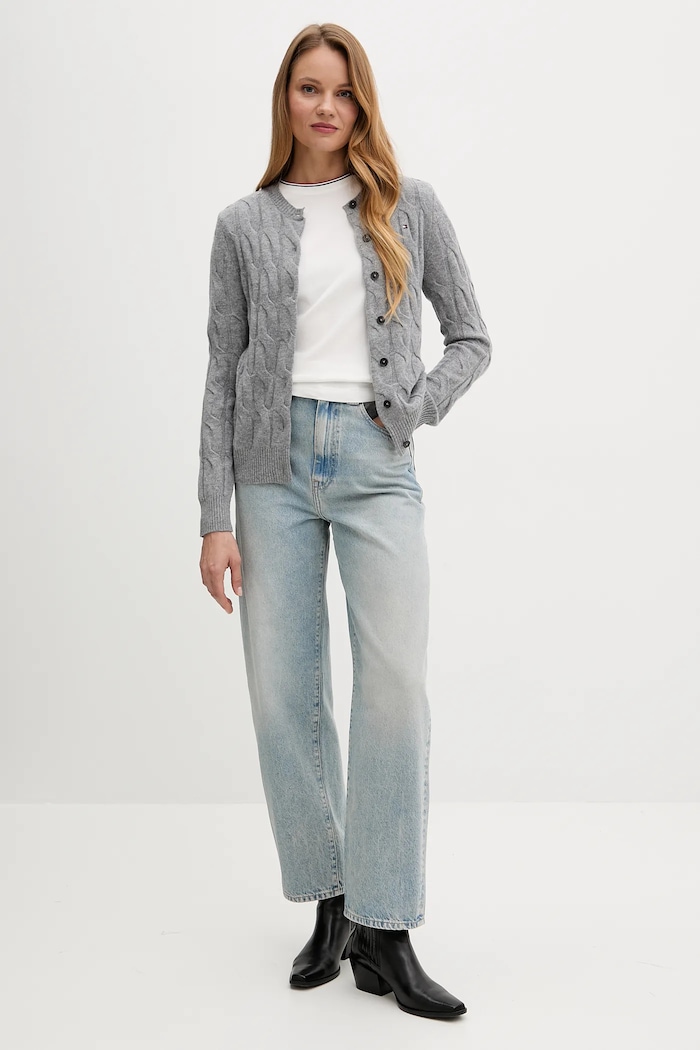 Rifle Tommy Hilfiger WW0WW46770 modrá AW25