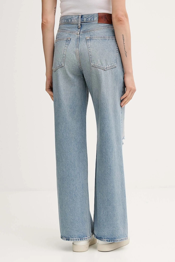Oblečenie Rifle Calvin Klein Jeans LV047D745G modrá