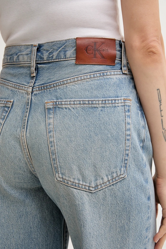 Rifle Calvin Klein Jeans modrá LV047D745G