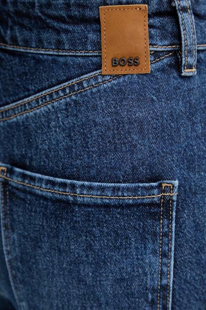 Джинси BOSS LYRIS-BOOTCUT темно-синій 50546335