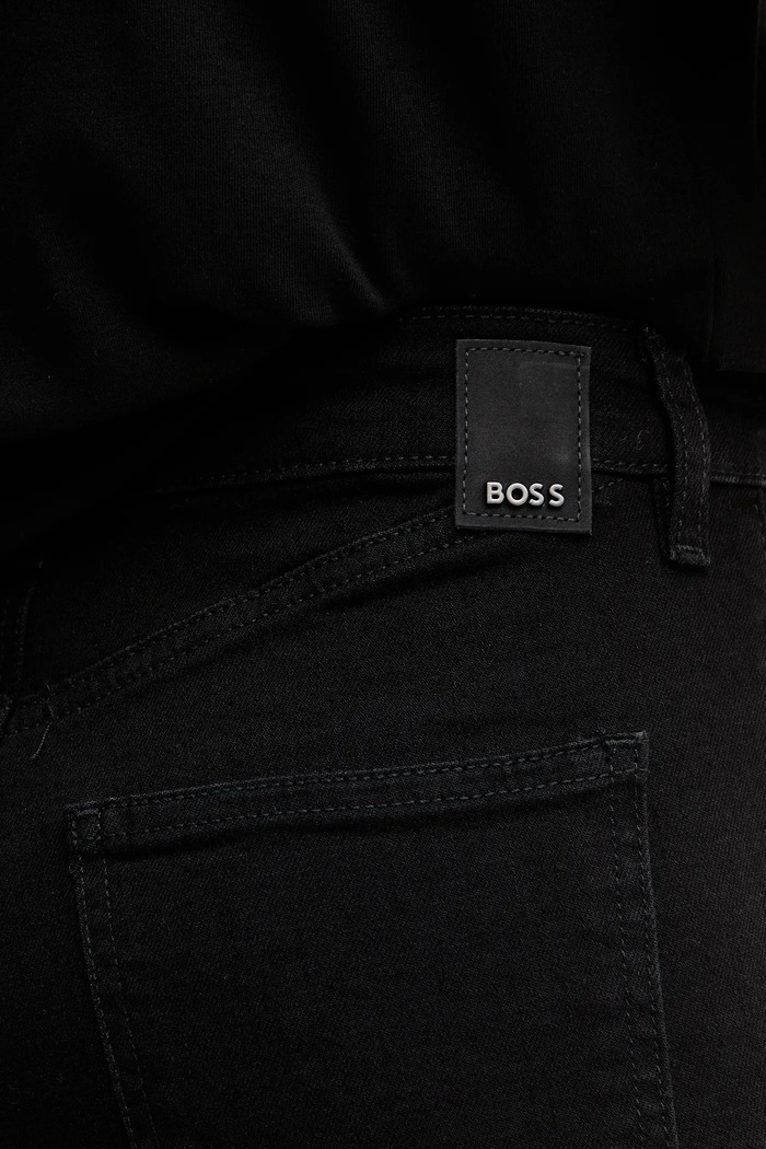 Джинси BOSS STATE-SLIM чорний 50546342
