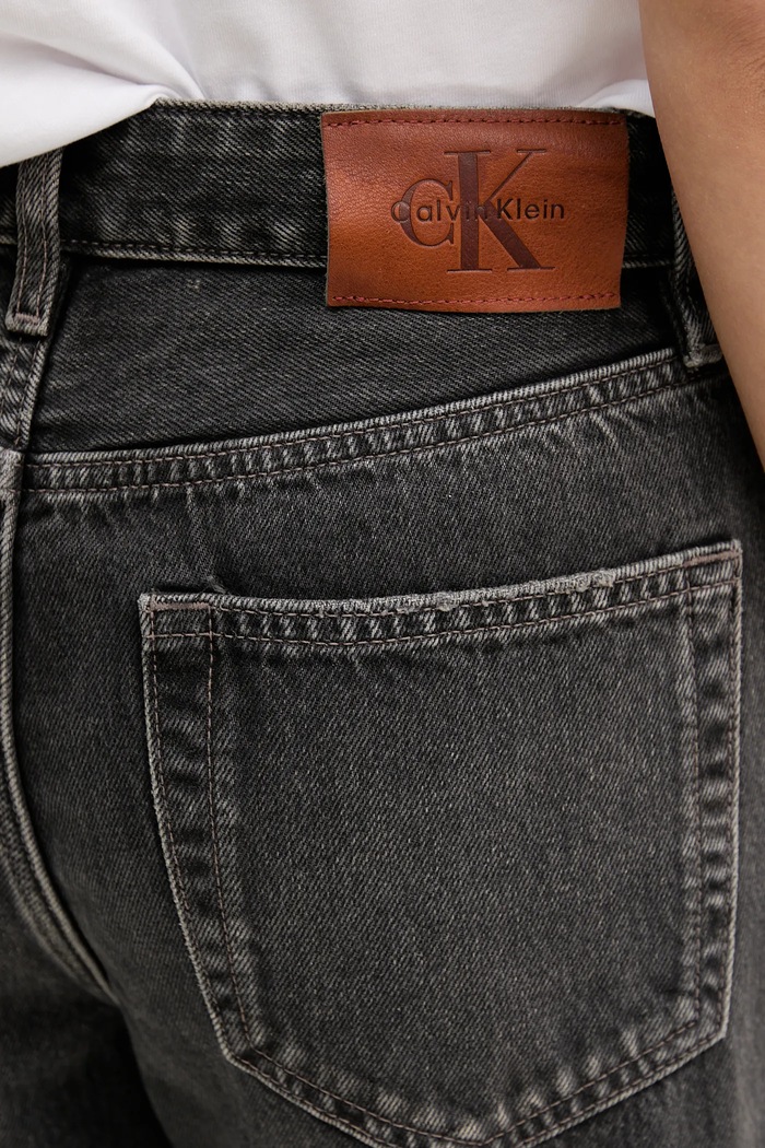Rifle Calvin Klein Jeans čierna LV047D729G