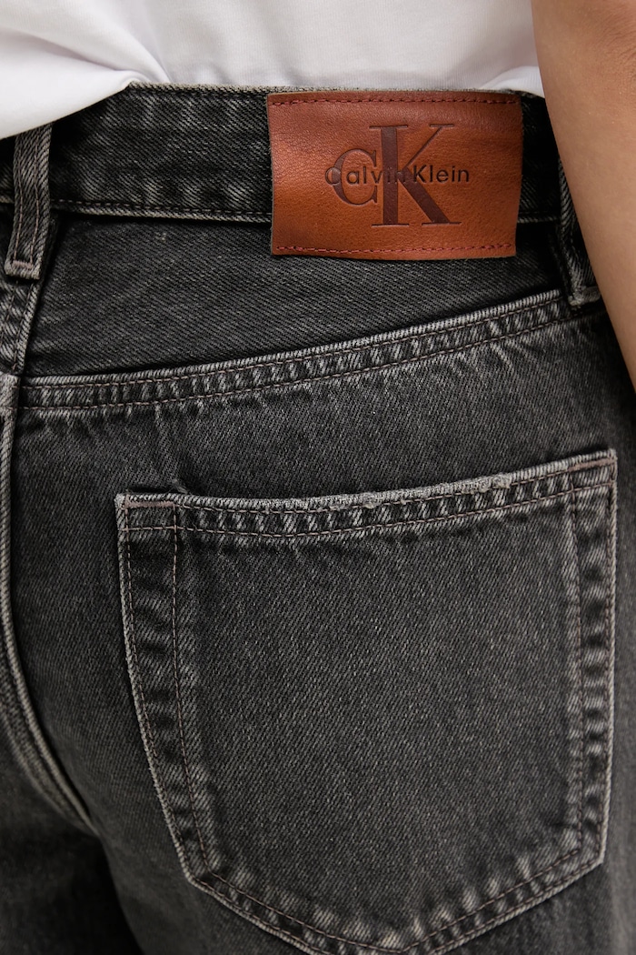 Rifle Calvin Klein Jeans čierna LV047D729G