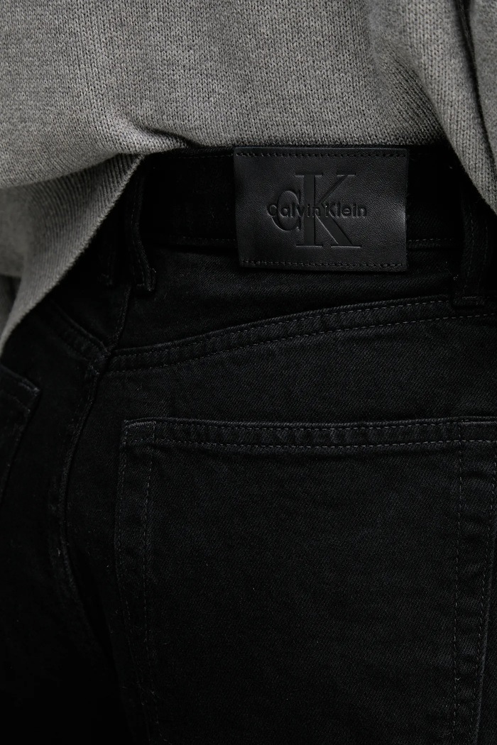 Rifle Calvin Klein Jeans čierna LV047D772G