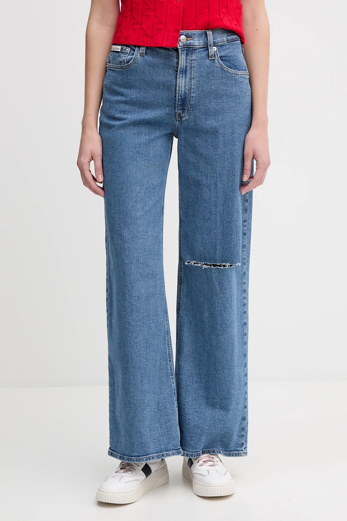 Džíny Calvin Klein Jeans modrá LV047D908G