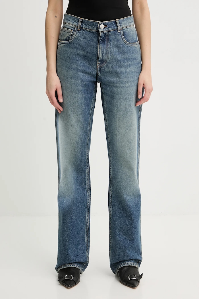 Coperni jeansy Denim Boyfriend Planet friendly niebieski COPP163F2022