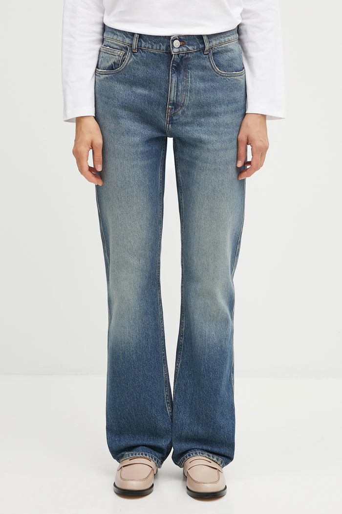 Τζιν παντελόνι Coperni Denim Boyfriend Planet friendly μπλε COPP163F2022