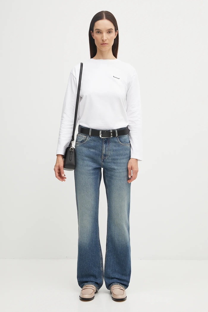 Coperni jeansy Denim Boyfriend COPP163F2022 niebieski