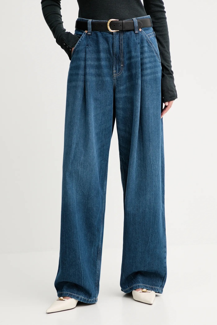 BOSS Orange jeans C_SLOUCHY PLTD MR Planet friendly albastru 50548420
