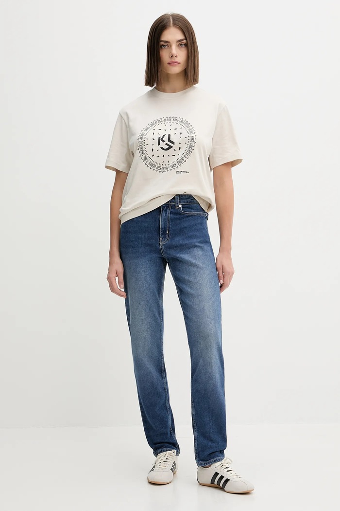 Rifle Karl Lagerfeld Jeans A4W10041 modrá AW25