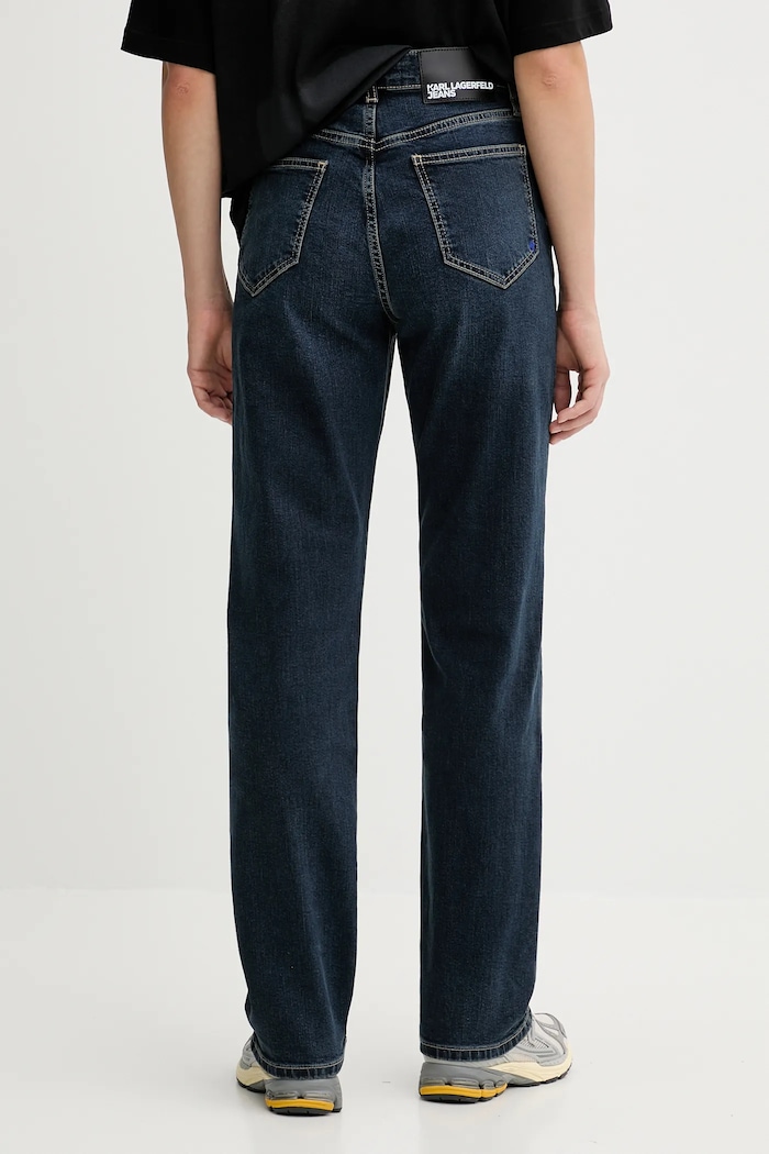 Oblačila Kavbojke Karl Lagerfeld Jeans A4W10031 mornarsko modra