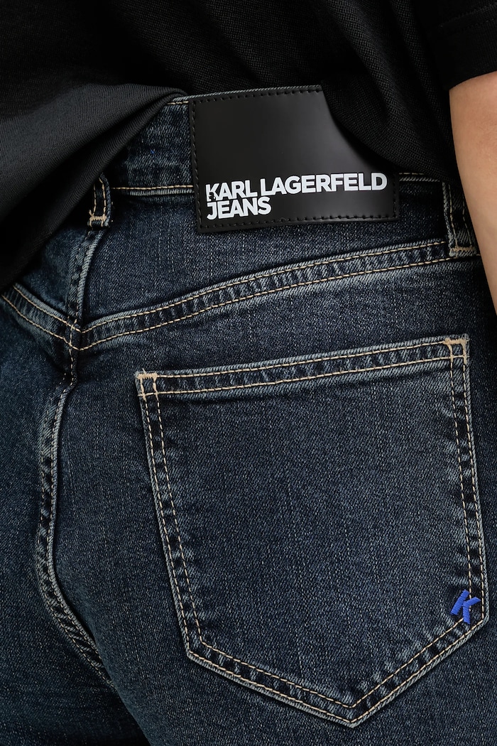 Kavbojke Karl Lagerfeld Jeans mornarsko modra A4W10031