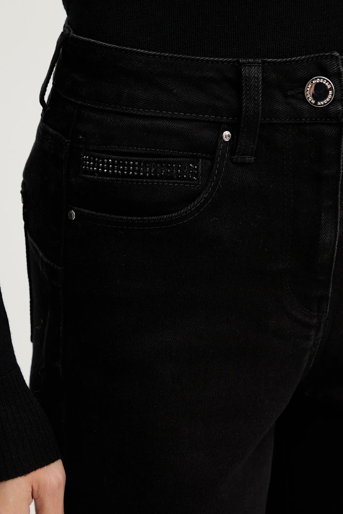 Morgan jeans nero PASCAL2