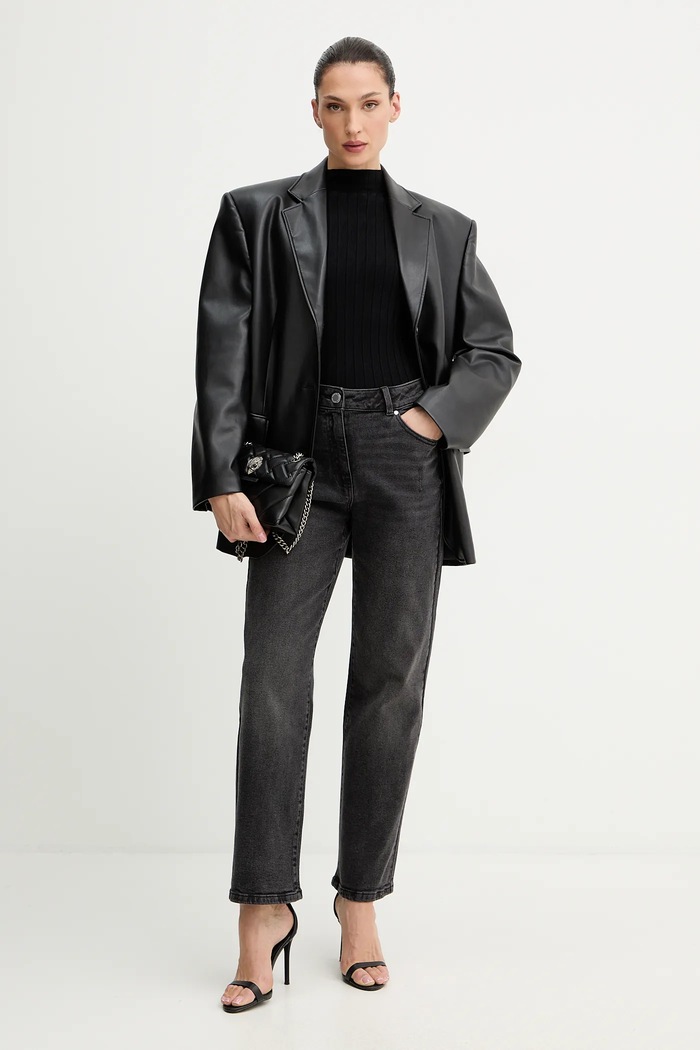 Morgan jeans PNICE gri AW25