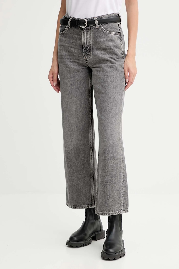 Bavlněné džíny Marc O'Polo Planet friendly šedá 5000007801