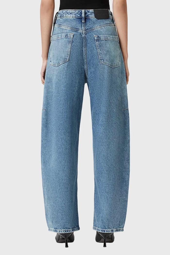 AllSaints jeansy CARTER niebieski W006ED