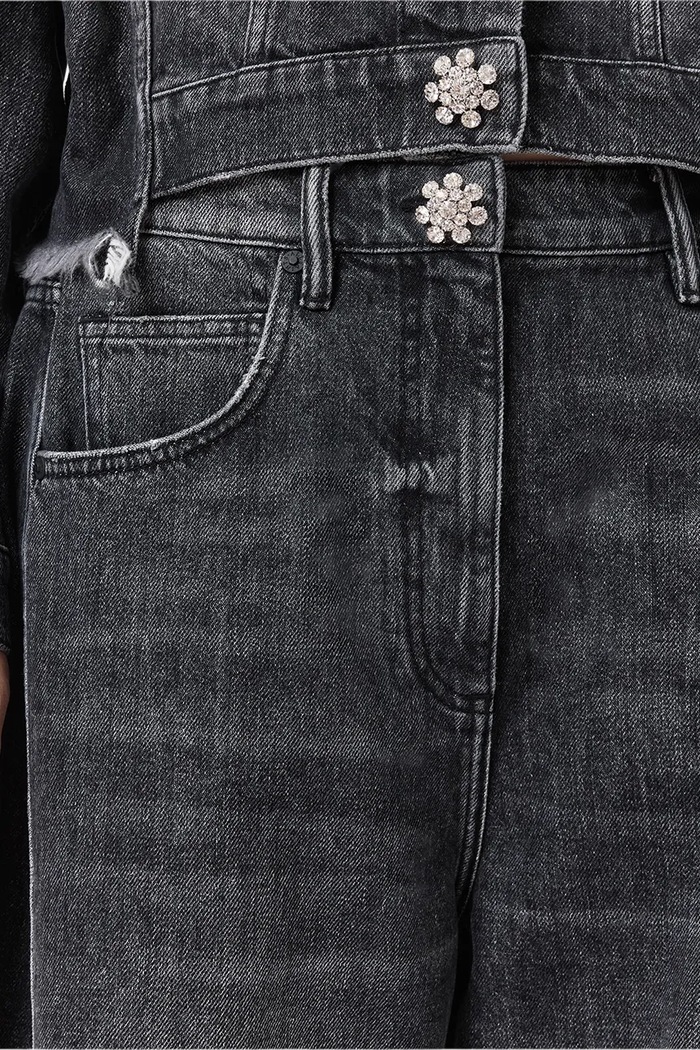 Odjeća Traperice AllSaints CARTER W010ED siva