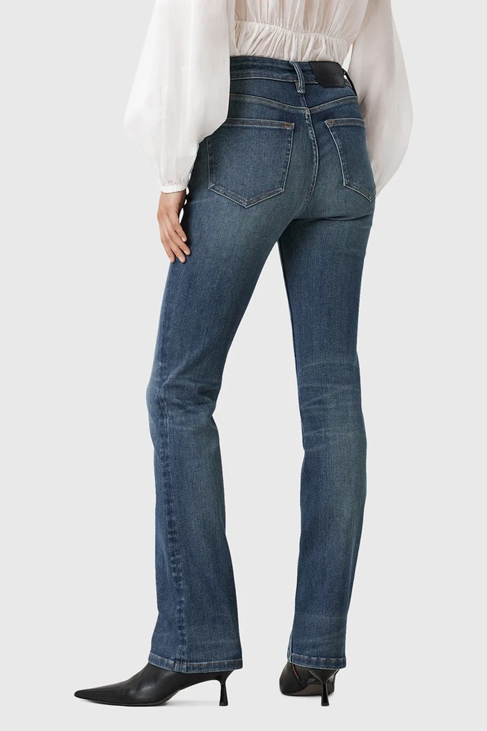 Rifle AllSaints HALDAN W008ED modrá