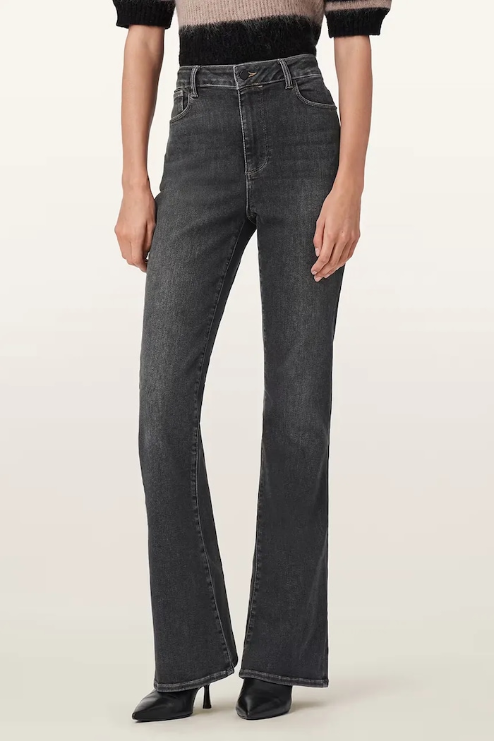 Džíny AllSaints MAISIE W030ED šedá AW25