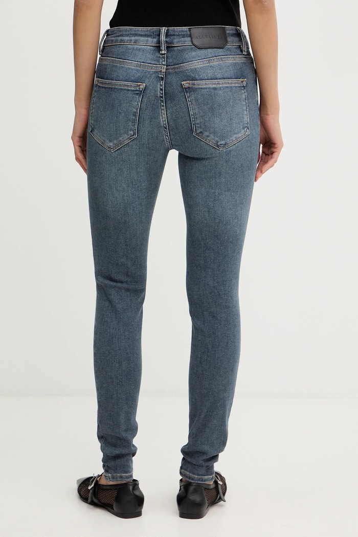 Îmbrăcăminte AllSaints jeans MILLER W023ED albastru