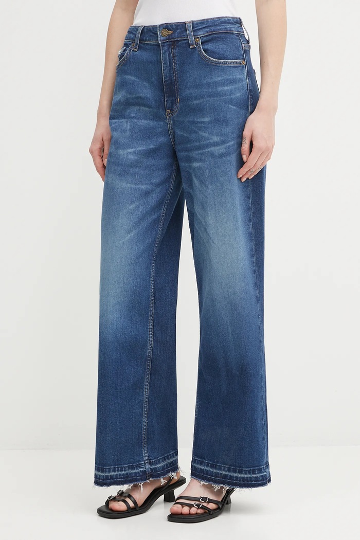 Τζιν παντελόνι Guess Jeans Planet friendly μπλε W5BA2Z.D5RAA