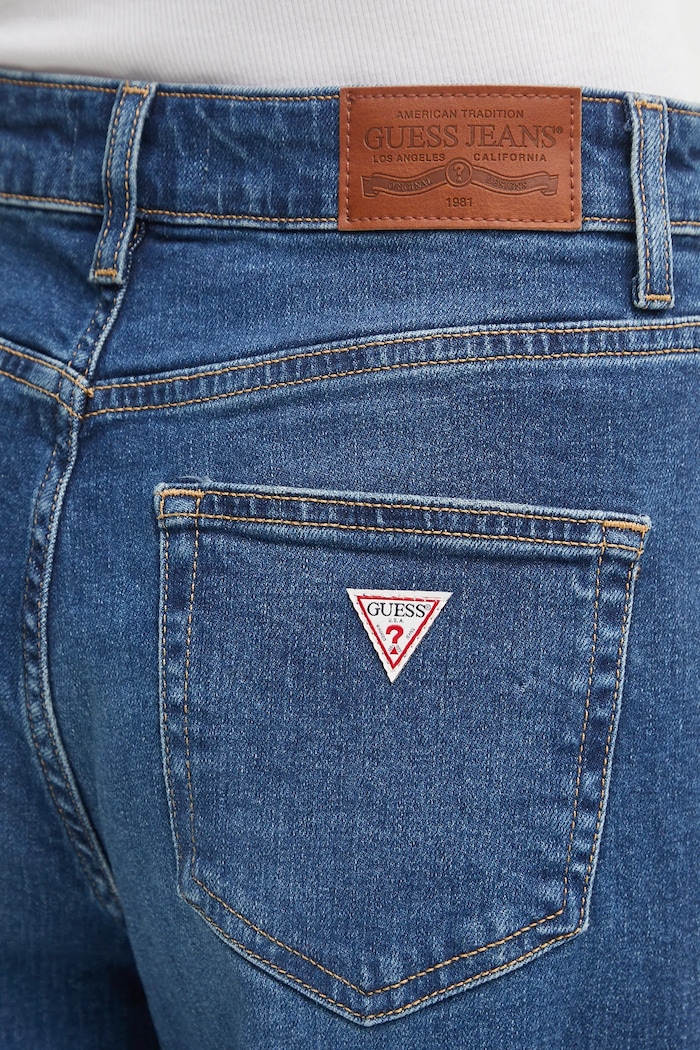 Τζιν παντελόνι Guess Jeans μπλε W5BA2Z.D5RAA