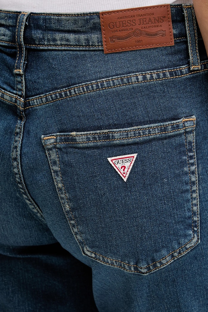 Rifle Guess Jeans modrá W5BA98.D5RA3